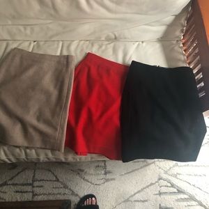 Jcrew wool pencil skirts